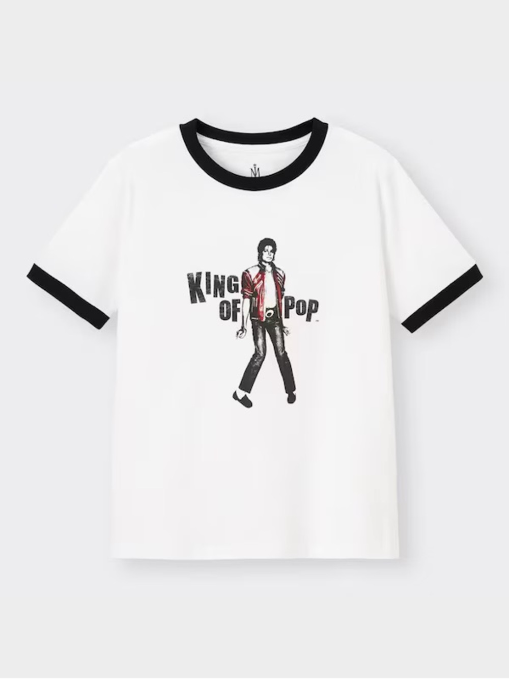 RARE Michael Jackson “King of Pop” GU Japan Exclusive Ringer Tee NWT
